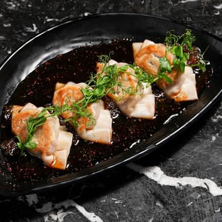 Pork Belly Gyozas